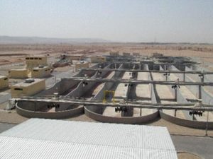 saudi arabia-Al Kharj waste water treatment plant